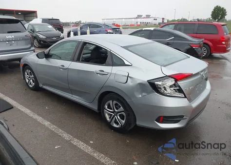 2017 Honda Civic Lx из США, поврежденный, VIN 19XFC2F52HE068142